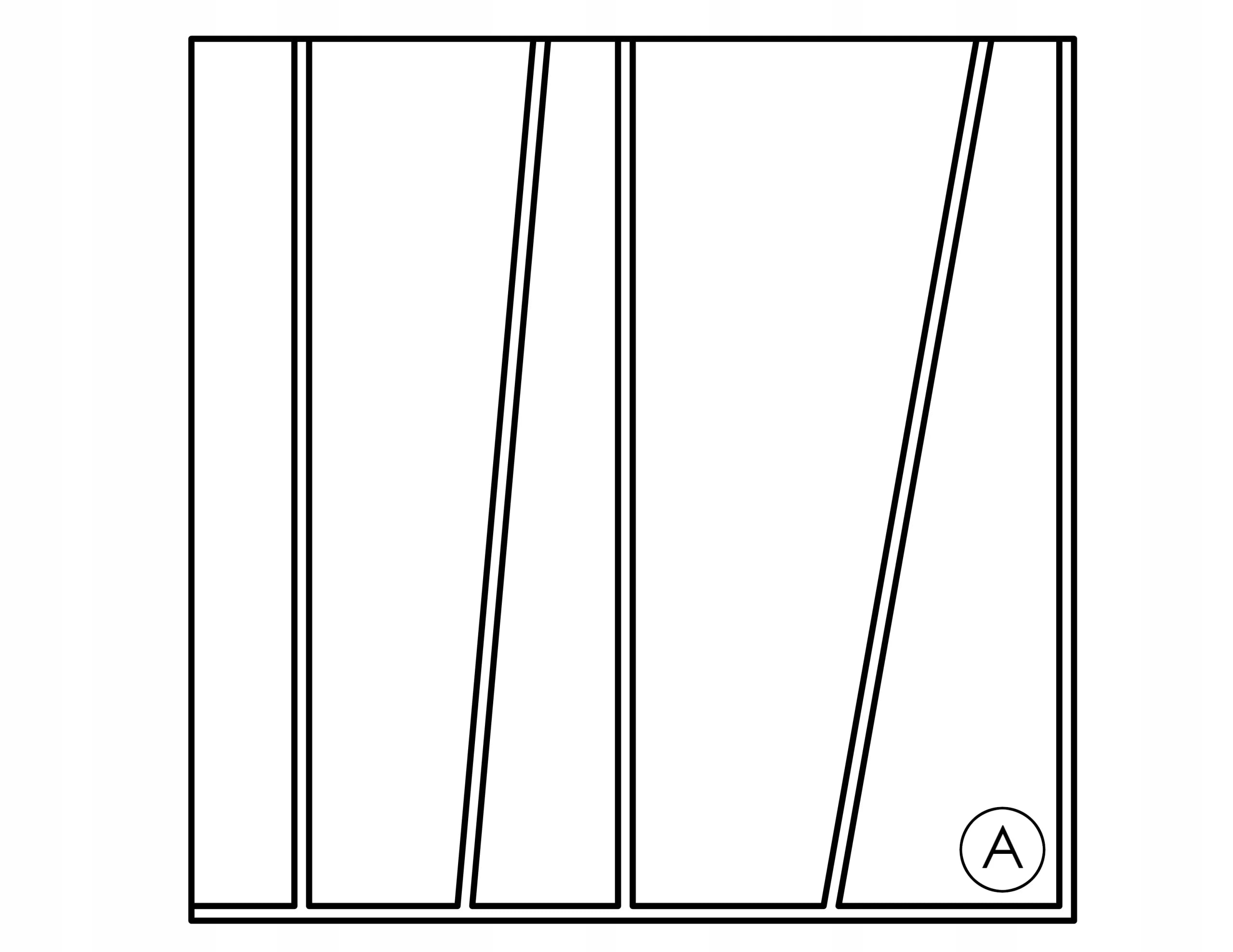 Felt Slatted Acoustic Wall Panels 3 on white background DecorMania UK